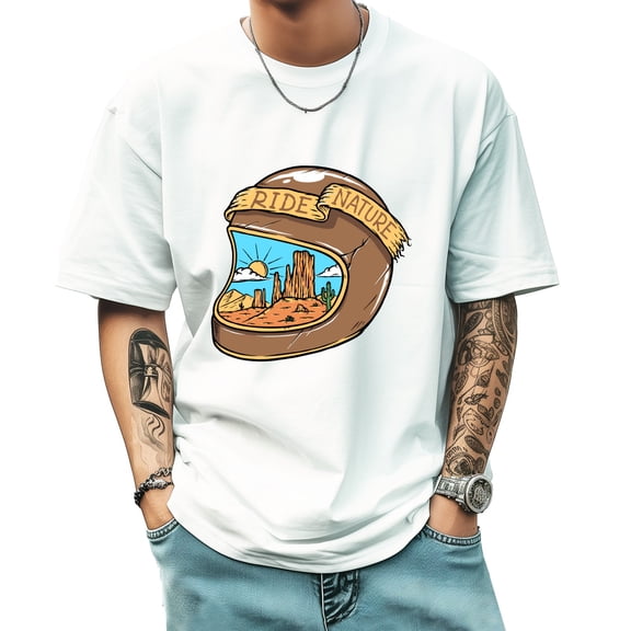 Graphic Tees for Men Summer New Print Casual Tee Fashion Trend Sports Shirt Select