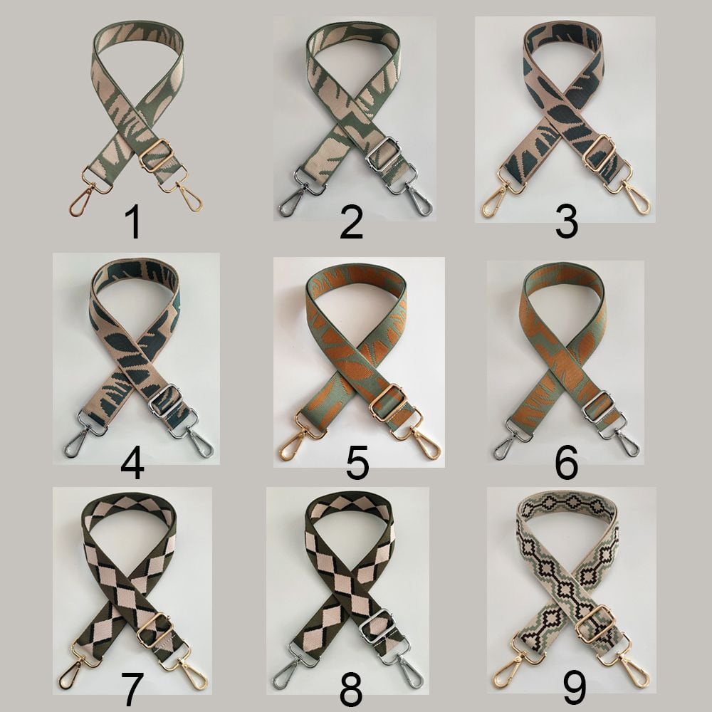 Bag Accessories Adjustable Replacement Cotton Colored Shoulder Bag - Main Image