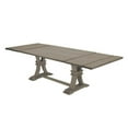 thumbnail image 5 of Rustic Gray Wood 7pc Dining Set with Table and Gray Linen Chairs, 5 of 9