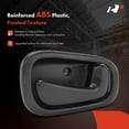 thumbnail image 3 of A-Premium Inside Interior Door Handles Compatible with Toyota Corolla & Chevrolet Prizm, 1998 1999 2000 2001 2002, Textured Black, 4-PC Set, Front and Rear Driver and Passenger Side, 3 of 6