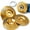 MIX, variant on Z Angle Grinder Polishing Pad, Wood Carving Disc Set, Tungsten Carbide Grinding Wheel Wood Carving for 4" & 4-1/2" Grinders, Woodworking Attachment for Cutting, Shaping, Sanding
