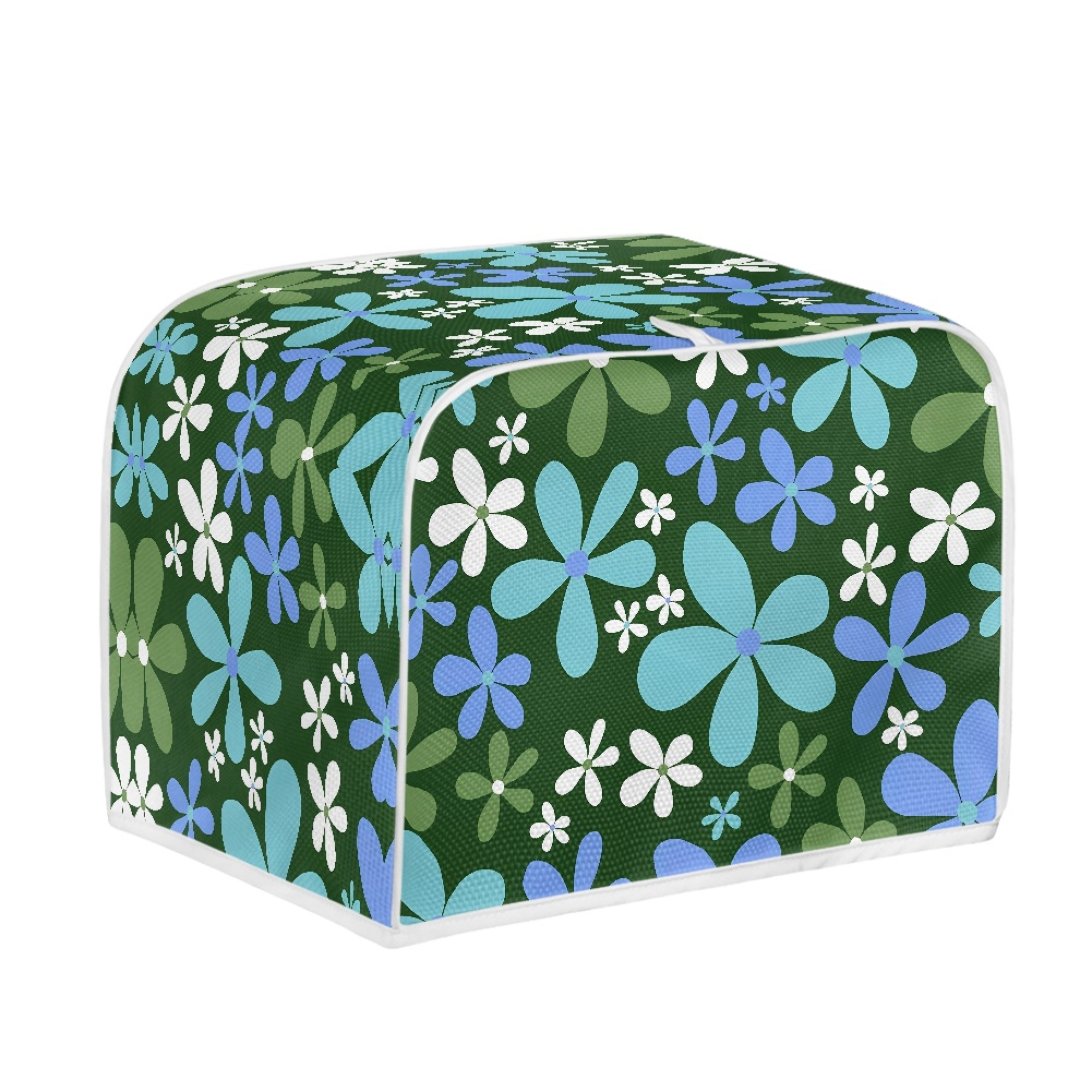 Vodetik Store Toaster Cover Floral Print Kitchen Small Appliance Case