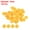 Yellow 10mm, variant on REGALWOVEN Round Felt Circles for Crafts, Non-Woven Fabric Pads for DIY Projects Yellow 10mm