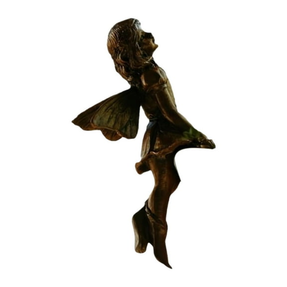 yotijay 4 Pieces Flying Fairies Figurines Potted Pendant Angel Figurine for