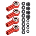 thumbnail image 3 of LAFGUR Link Rod End Ball Joint Aluminum Alloy Fit for HSP/RGT/Himoto/REDCAT 1/10 RC Car,Upgrade Accessory,Link Tie Rod End Ball Joint, 3 of 8