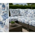 thumbnail image 7 of Soimoi 56 Inch Wide Waterproof Taffeta Fabric by The Yard | Blue Tree Theme | Outdoor Use for Furniture Covers, Umbrellas, Patio Decor & More, 7 of 7