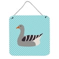 thumbnail image 1 of Impressions Murales Ou de Porte à Carreaux Bleus Pilgrim Goose, 6 x 6 Po., 1 of 1