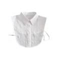 thumbnail image 3 of Cuello falso para mujer, suave, moderno, cómodo y ligero, para camisetas. Collar puntiagudo, 3 of 9