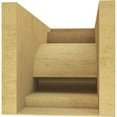 thumbnail image 4 of 11"W x 22"D x 11"H Wide Alma Rough Cedar Woodgrain TimberThane Corbel, Primed Tan, 4 of 6