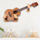 thumbnail image 1 of Soporte De Guitarra Estante de exhibición de guitarra de madera higrómetro incorporado ajustable soporte de suspensión de pared para guitarra, 1 of 7