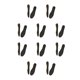 thumbnail image 1 of Plantillas de altura Minnieouse para mayor comodidad y apariencia más alta Insertos Zapatos elásticos Negro 2cm, 1 of 1