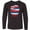 AB-Black, variant on Inktastic Graffiti Hawaii State Flag Long Sleeve Youth T-Shirt