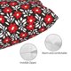 thumbnail image 3 of Balery Red Floral Funda de Cojín Estampada, Regalos para Mujeres, Regalos de Amor para Ella, Regalos para Novia o Esposa, Funda de Almohada-20"x30", 3 of 6