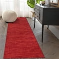 thumbnail image 2 of Haperlare Area Rug Machine Washable Rugs Throw Rugs Non Slip Flannel Soft Rug, 2' x 3' Red, 2 of 7