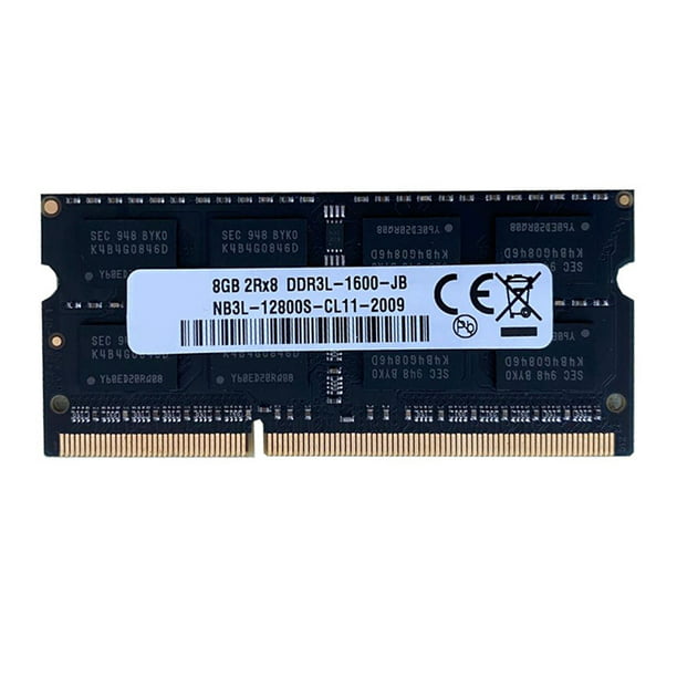 samvittighed Asser Parat DDR3 8GB Laptop Ram Memory 1600Mhz PC3-12800 1.35V 204 Pins SODIMM Support Dual  Channel for AMD Laptop Memory - Walmart.com