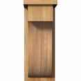thumbnail image 2 of 8"W x 12"D x 20"H Del Monte Rough Sawn Corbel w/Backplate, Western Red Cedar, 2 of 9
