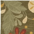 thumbnail image 2 of SAFAVIEH Martha Stewart Picture Block Floral Wool Area Rug, Pup Tent, 5' x 8', 2 of 4
