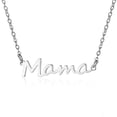 thumbnail image 7 of FENGGHAO Mothers Day Mama Alphabet Necklace Simple Hand Painted Letter Pendant Alloy Dainty Clavicle Chain Jewelry Gift for Mom, 7 of 7