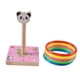 thumbnail image 1 of Juego de lanzamiento de gancho de madera, juguete interactivo deportivo de ocio para niños y padres panda, 1 of 7