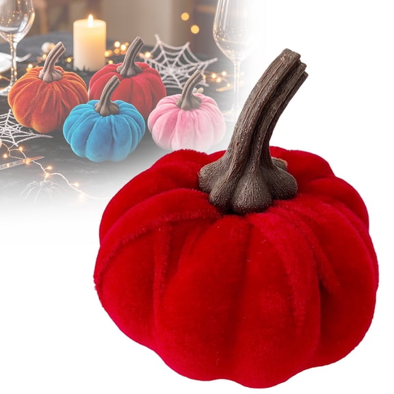 BinKFF Pumpkins Decor Large Soft Pumpkin ornaments Fall Table Centerpiece Decor for Thanksgiving Halloween Home Decoration for Autumn Harvest Farmhouse Mantle Table office Desk Shelf Decor