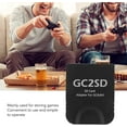 thumbnail image 4 of ZOUSSIQI for Wii Storage Card Adapter, GC2SD Card Adaptor Card Reader for Wii Consoles, Plug and Play.(Black) CA919-44940, 4 of 9
