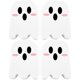 thumbnail image 1 of 100 servilletas de papel de fantasma de Halloween, servilletas de cóctel de fantasma desechables para, 1 of 5