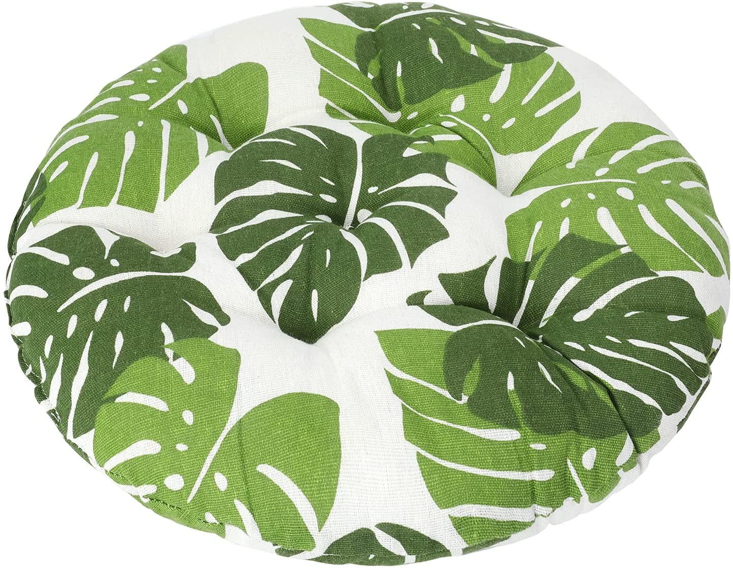 Outdoor Round Bistro Seat Cushions, Chair Pads Pillow for Home Garden