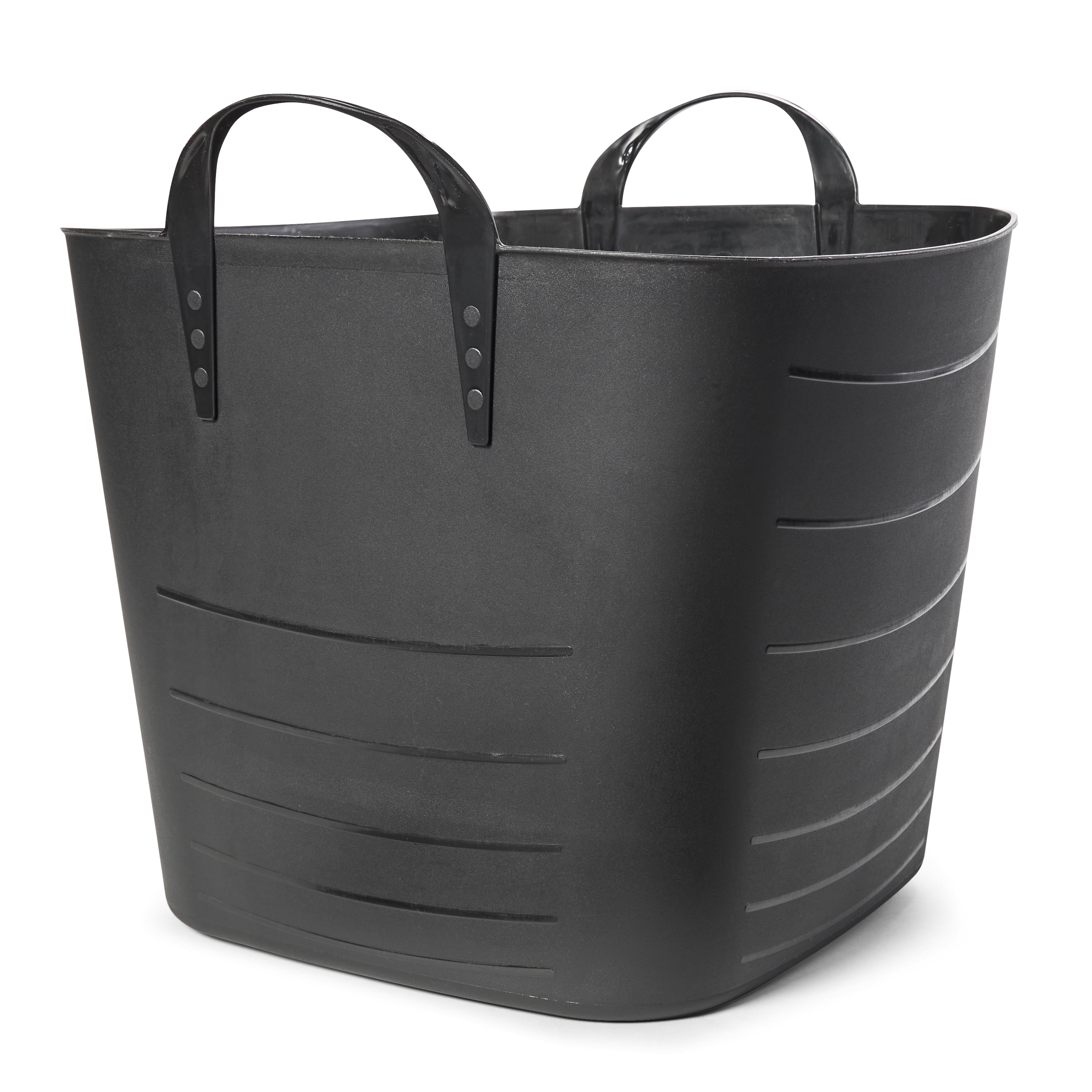25L Litre Plastic Bucket With Lid Carry Handle Large Storage Container Tub Caddy 