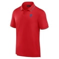thumbnail image 2 of Men's Fanatics Red Philadelphia Phillies Front Office Pique Polo, 2 of 3