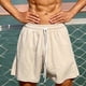 thumbnail image 1 of pstuiky Pantalones cortos casuales para hombre, Pantalones cortos deportivos de bolsillo para hombre, para correr, hacer ejercicio en el gimnasio, para la playa, 1 of 9
