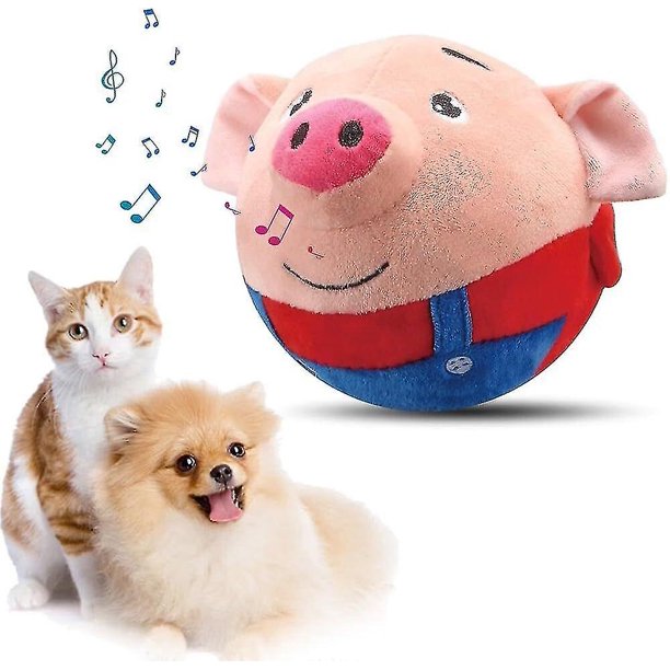 Juguete de peluche para mascotas KEWITY activo interactivo rojo Azul 12 x 10 x 9 cm