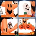 Costway 8 FT Halloween Inflatable Dead Tree w/ Pumpkins Blow up Yard
