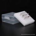 thumbnail image 1 of Caja de almacenamiento de cabeza de pulido de 100 orificios Soporte de brocas para clavos para TFixol Soporte para brocas, 1 of 7