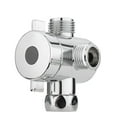 thumbnail image 4 of 1 pieza 1/2 tres vías t-adapter Colco Válvula inodoro Bidet, 4 of 7