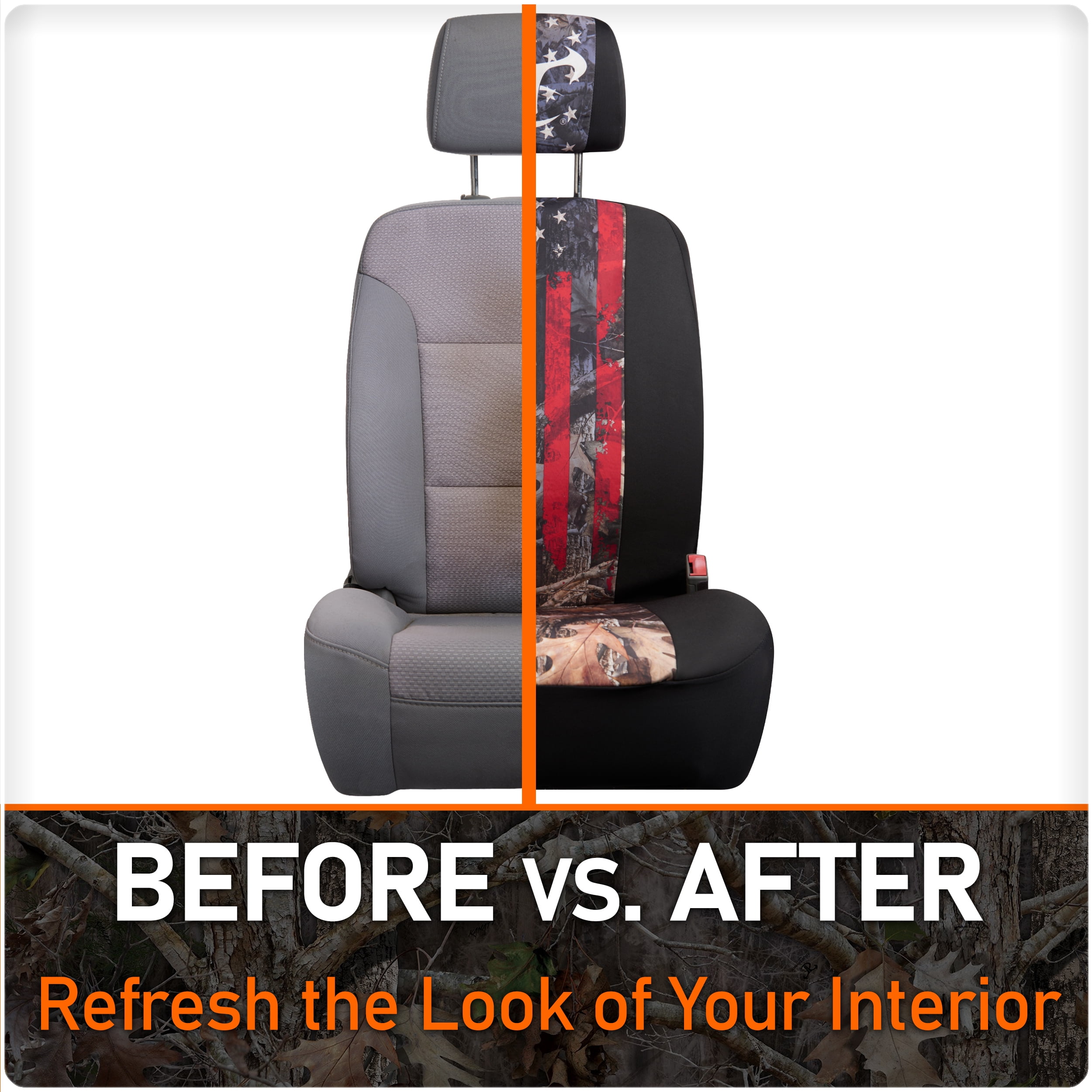 TrueTimber 2-Piece Kanati Freedom Truck Seat Covers, 43704WDI
