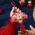 thumbnail image 2 of Decoración de Año Nuevo Chino 2023 Año de los Conejos Decoración Adornos Colgantes de Suerte Rojos Tradicionales para el Hogar Coche, Rollos de Riqueza, 2 of 4