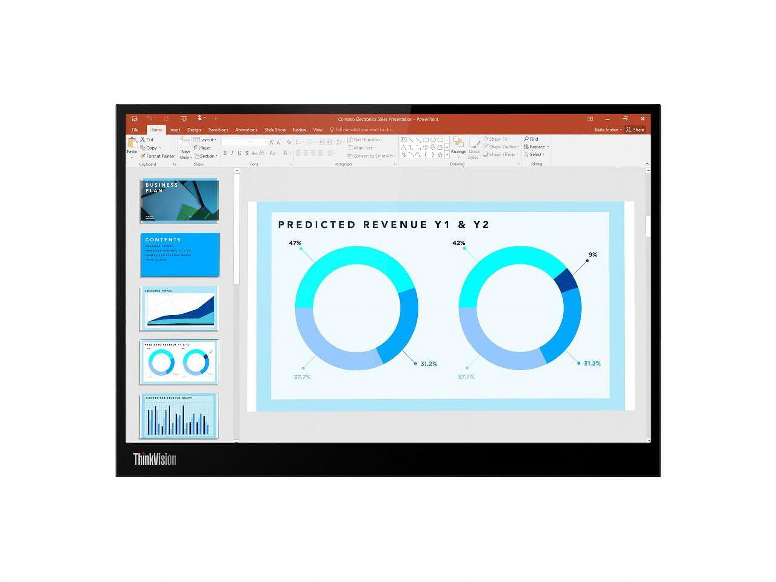 中古美品 使用時間短　ThinkVision M14d 中古美品 使用時間短 ThinkVision M14d 2025年最新】thinkvision