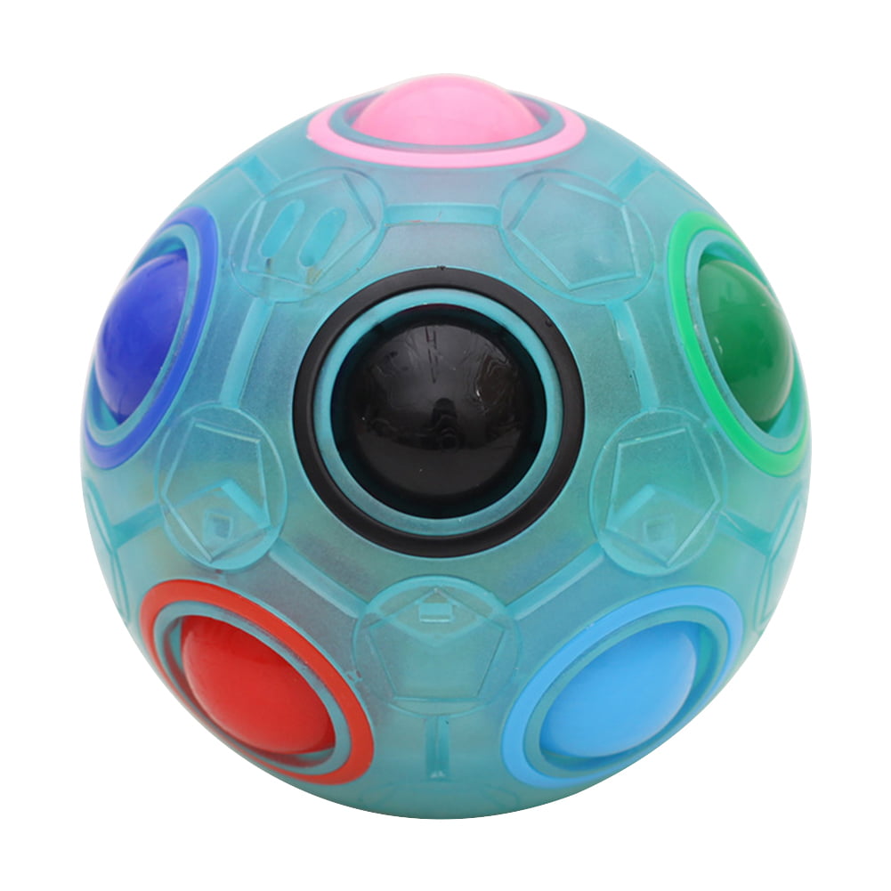 Antistress Cube Rainbow Ball Puzzles Football Educational Speed Intelligence Toy