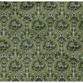 thumbnail image 4 of oneOone Organic Cotton Poplin Twill Fabric Leaves & Floral Block Printed Craft Fabric BTY 42 Inch Wide, 4 of 4