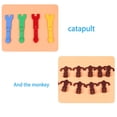 thumbnail image 4 of Fun Board Game Happy Jumping Monkey Flipping Monkey Family Party Game, 4 of 10