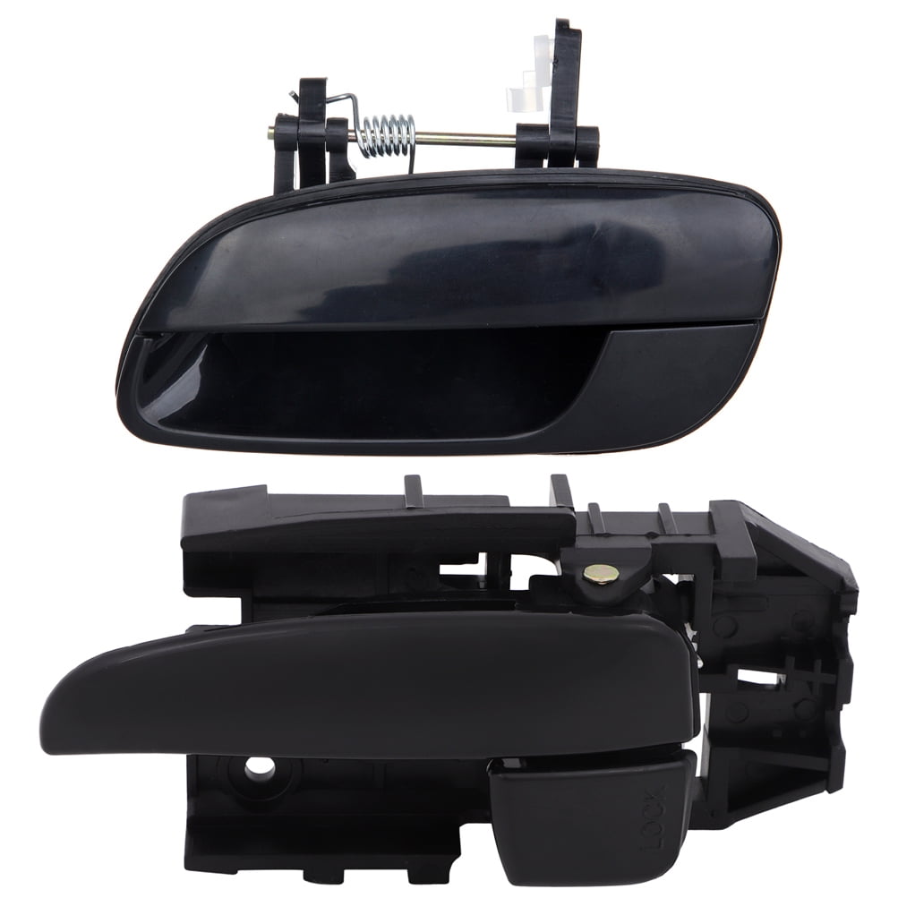 ECCPP Door Handles Exterior Interior Rear Driver Left Side for 20012006 for Hyundai Elantra