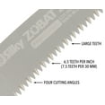 thumbnail image 3 of Silky ZUBAT Professional Curved Hand Saw 240mm Large Teeth (270-24), 3 of 6