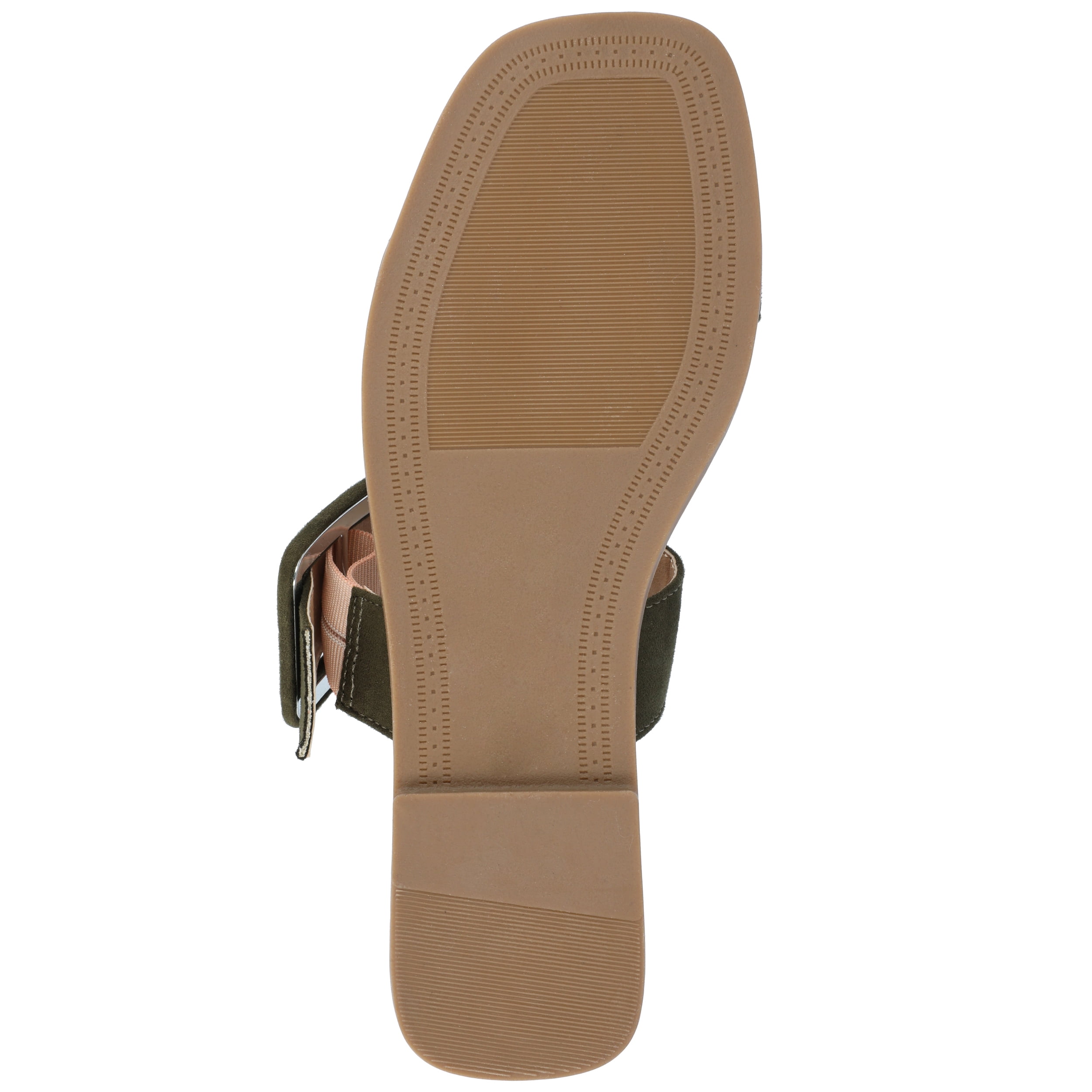 Journee Womens Kerris Multi Strap Slip On Sandals