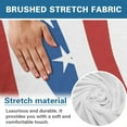 thumbnail image 7 of SCRAWLGOD American Flag Zebra Print Recliner Chair Covers Lazyboy Recliner Cover 4 Piece Stretch Recliner Slipcovers Sofa Covers Washable Furniture Protector with Elastic Bottom for Dog, 7 of 7