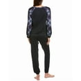 thumbnail image 2 of Tommy Hilfiger womens  2pc Shirt & Pant Sleep Set, m, Blue, 2 of 3