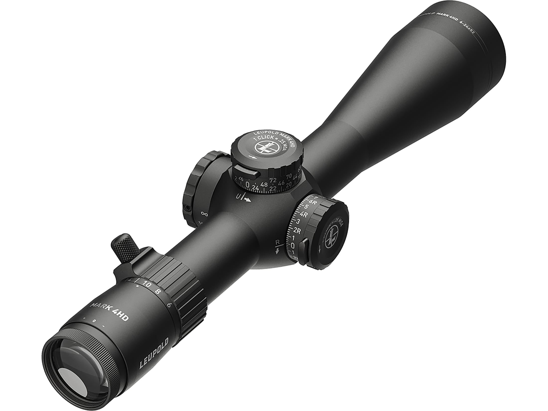 Leupold Mark 4HD Rifle Scope 6-24x 52mm PR3-MIL Reticle Matte Black
