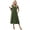Army Green, variant on Cotton Nightgowns for Women with Pockets Midi Night Gowns for Sleeping Plus Size House Dress Lounge Dress