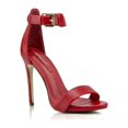 thumbnail image 3 of CHEYANNE Ankle Strap Heels, Red, 7, 3 of 5