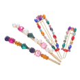 thumbnail image 3 of Here's a polished and professional product description based on your input:\n\n \n\n**4PCS Stylish Rhinestone Hair Clips – Colorful Bang Hairpins for, 3 of 5