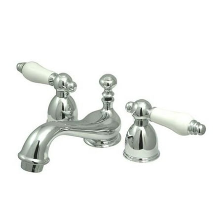 UPC 663370008467 product image for Kingston Brass Restoration Double Handle Mini Widespread Bathroom Sink Faucet wi | upcitemdb.com